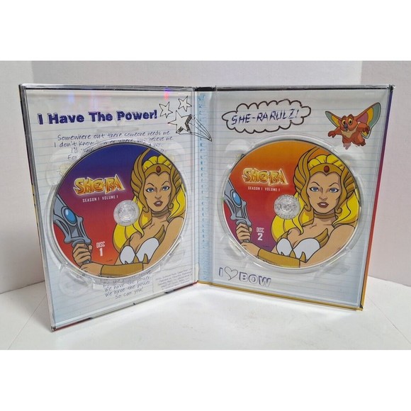 2010 MATTEL SHE-RA PRINCESS OF POWER SEASON 1 VOL 1 NOTEBOOK EDITION 2 DISC SET - Picture 5 of 7